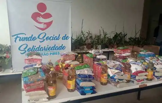 FSS de Ribeirão Pires encerrou agosto com 19 toneladas de alimentos doados