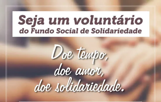 Fundo Social de Ribeirão Pires cadastra voluntários