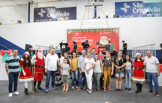 Festa de Natal do FSS reúne mais de 7 mil famílias em São Caetano