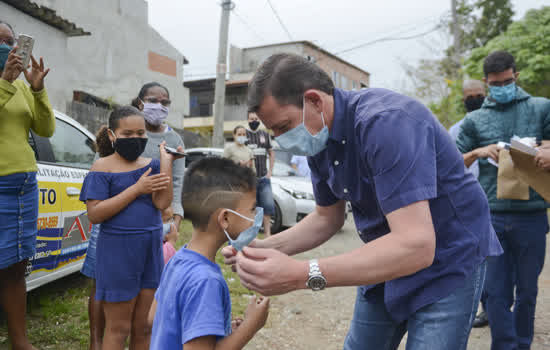 São Bernardo recebe doação de 150 máscaras da Fundação Casa