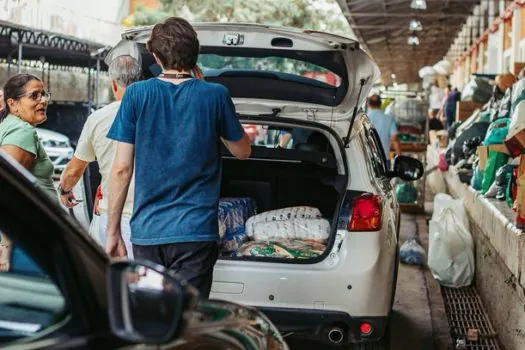 Fussp e Defesa Civil divulgam nova etapa de envio de doações para o Litoral Norte