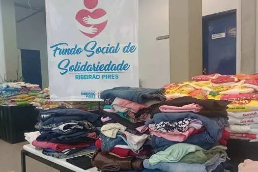 FSS de Ribeirão Pires finalizou setembro com 16 toneladas de alimentos doados