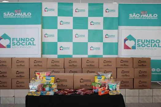 Fundo Social de SP distribui mais de 140 mil cestas básicas em outubro