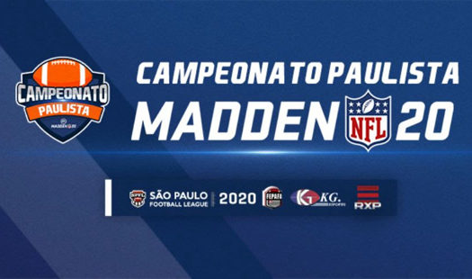 Segunda rodada do Campeonato Paulista de Madden 2020 acontece nesta quarta