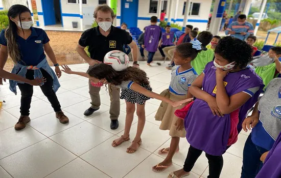 Comunidade de Aurizona e Equinox Gold dão pontapé inicial do Futebol de Rua