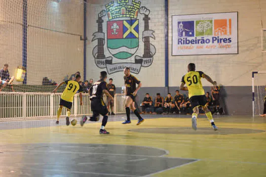 Campeonato Municipal de Futsal de Ribeirão Pires chega à semifinal