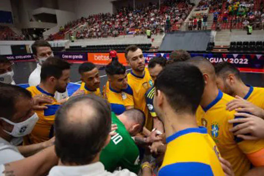 Copa América de Futsal: Brasil derrota Colômbia por 3 a 0