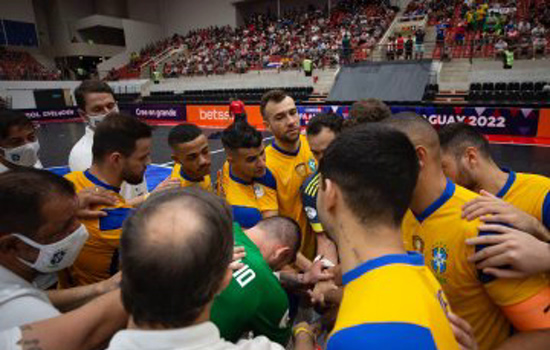 Copa América de Futsal: Brasil derrota Colômbia por 3 a 0