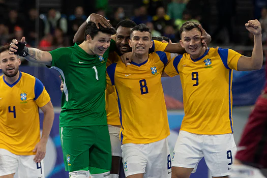 Brasil conquista Torneio Internacional da França de Futsal