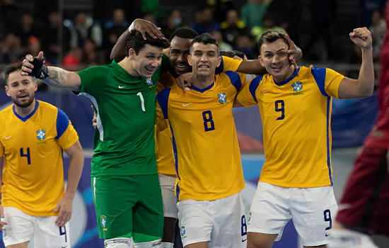 Brasil conquista Torneio Internacional da França de Futsal