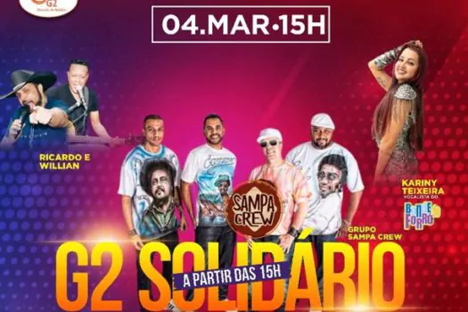 Evento beneficente traz show do Sampa Crew e outras atrações para Santo André