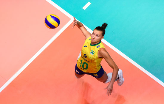 Vôlei: Brasil estreia na segunda semana com vitória sobre a Holanda