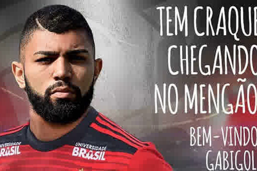 Gabigol muda de praia