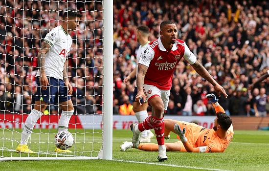 Gabriel Jesus decide clássico com Tottenham e Arsenal se mantém na liderança