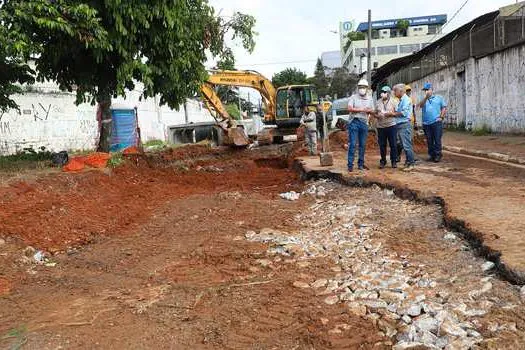 Obra do corredor da av. Casa Grande já beneficia população de Diadema