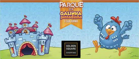 Golden Square Shopping recebe Parque da Galinha Pintadinha nas férias