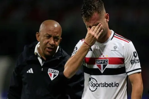 Galoppo rompe ligamento do joelho e deve desfalcar São Paulo por até seis meses