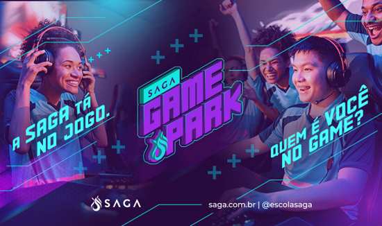 Saga Game Park chega ao São Bernardo Plaza Shopping