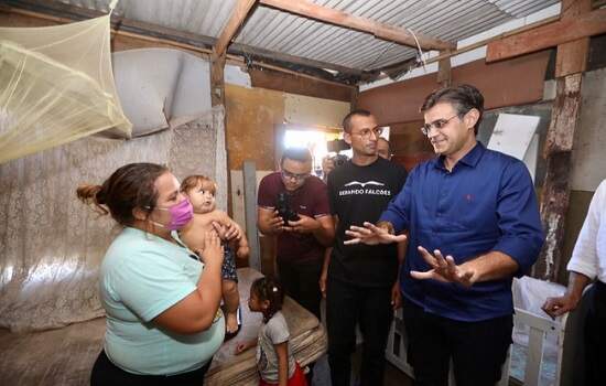 Rodrigo Garcia dá início às obras de urbanização da Favela Marte em Rio Preto