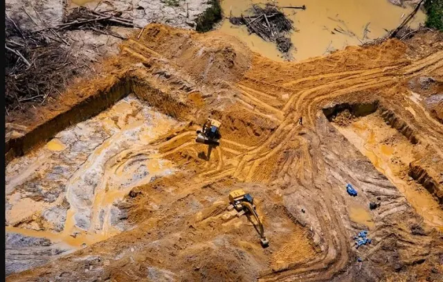 PF começa a retirar garimpeiros de terras Yanomami em Roraima