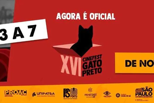 Festival de Cinema Gato Preto acontece de 3 a 7 de novembro em formato online