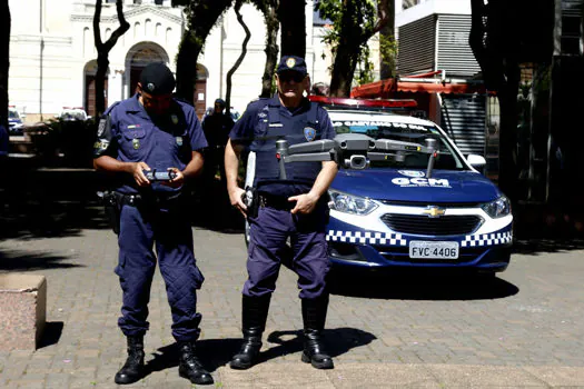 São Caetano intensifica ações de controle da covid-19 com utilização de drones