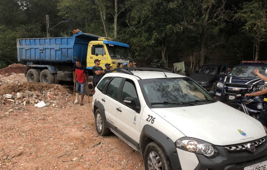 GCM e fiscalização flagram crime ambiental no Eldorado