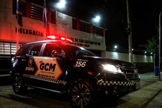 GCM de São Caetano captura foragido da Justiça na área central da cidade