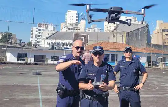 São Caetano realiza curso de operação de drones da Secretaria de Segurança Urbana de SP