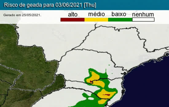 Nova e intensa massa de ar polar chega ao BR no fim de maio