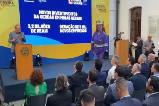 Gerdau anuncia investimento de R$ 3,2 bilhões em Minas Gerais