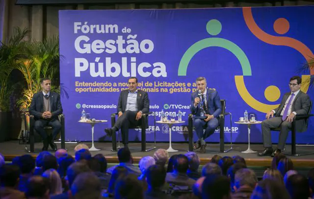 Fórum de Gestão Pública do Crea-SP debate mudanças nas licitações