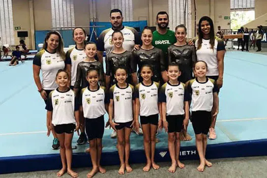 Atletas de São Bernardo disputam o Campeonato Brasileiro de Ginástica Artística