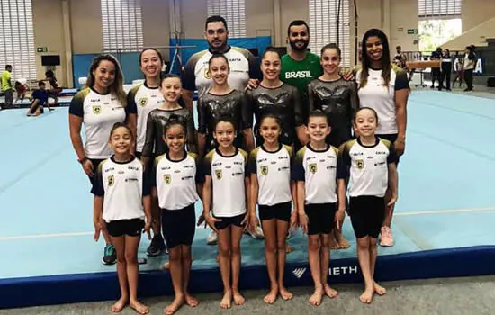 Atletas de São Bernardo disputam o Campeonato Brasileiro de Ginástica Artística