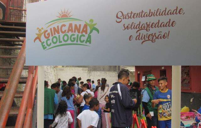 Semasa promove Gincana Ecológica no Núcleo Sorocaba