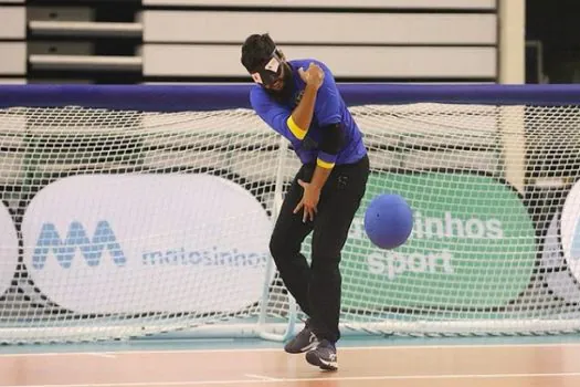 Seleção masculina goleia Bélgica no Mundial de goalball