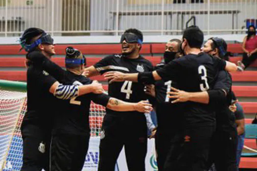 Brasileiro de goalball: Santos é tri e Cetefe-DF fatura título inédito