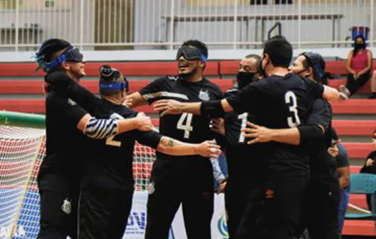 Brasileiro de goalball: Santos é tri e Cetefe-DF fatura título inédito