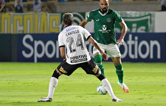 Corinthians não sai do 0 a 0 com Goiás e permanece no G5 do Brasileiro