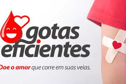 Conheça o projeto Gotas Eficientes – Doe o amor que corre em suas veias