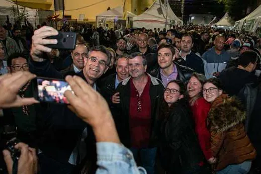 Governador Rodrigo Garcia prestigia a Festa Italiana de São Caetano