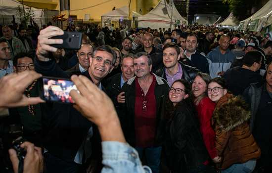 Governador Rodrigo Garcia prestigia a Festa Italiana de São Caetano