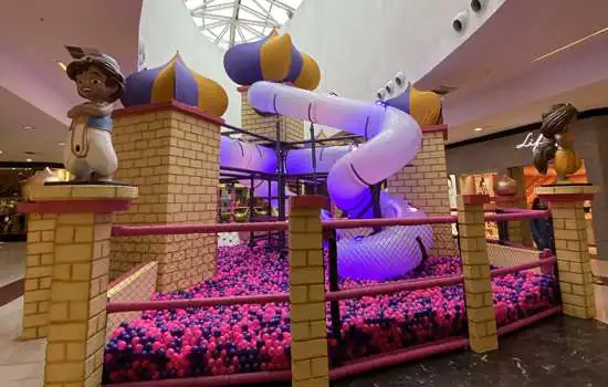 Grand Plaza Shopping recebe aventura mágica do Aladdin