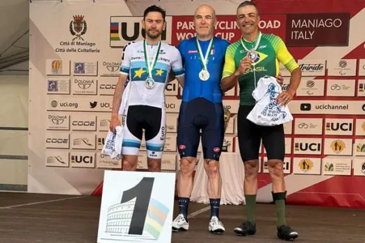 Atleta de São Caetano é campeão da Copa do Mundo de Paraciclismo na Bélgica