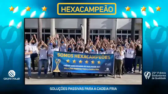 Grupo Polar é hexacampeão do Prêmio Sindusfarma de Qualidade de 2021