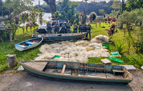 Guarda Ambiental de São Bernardo prende 4 pessoas em flagrante por pesca e caça ilegal