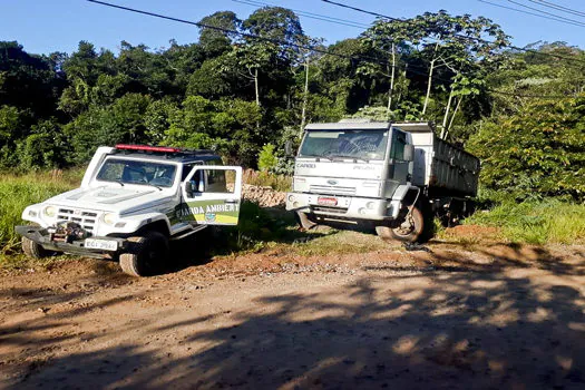 Guarda Ambiental de São Bernardo flagra descarte irregular