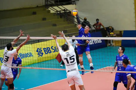 Superliga Banco do Brasil: Fora de casa, Minas Tênis Clube vence o Vedacit Vôlei Guarulhos