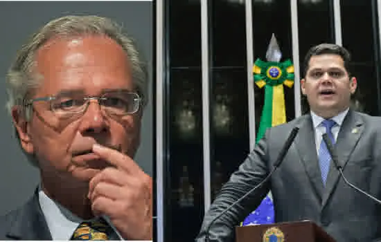 Alcolumbre diz não conhecer Paulo Guedes