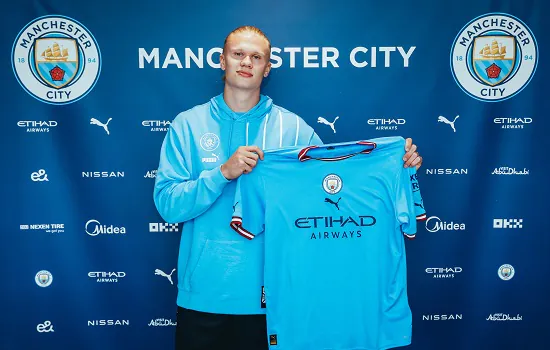 Manchester City chega a acordo e oficializa contratação de Haaland